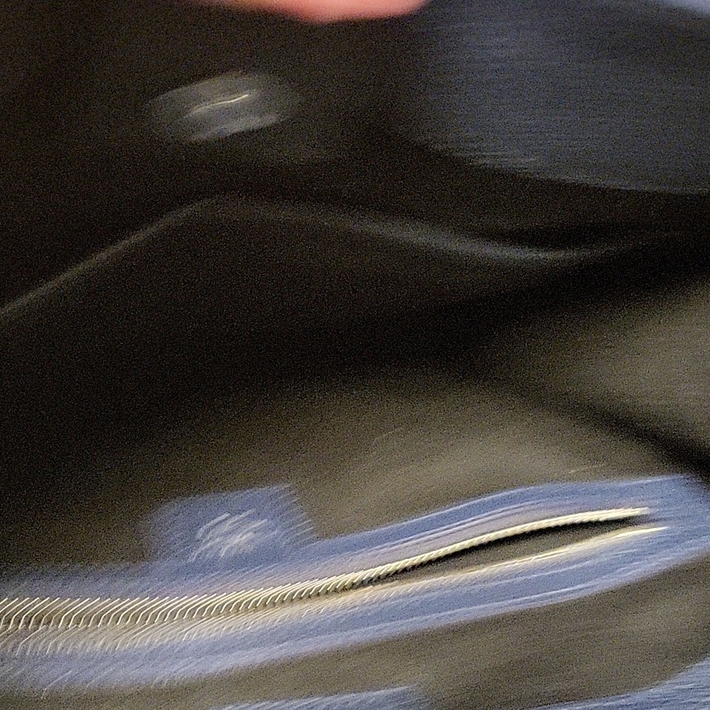 MCM Blue Messenger Bag with Adjustable Strap and Gold Hardware - Picture 7 of 10